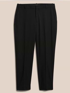 Banana Republic Black Women’s‎ Size 4 CURVY AVERY STRAIGHT Office Dress Pants